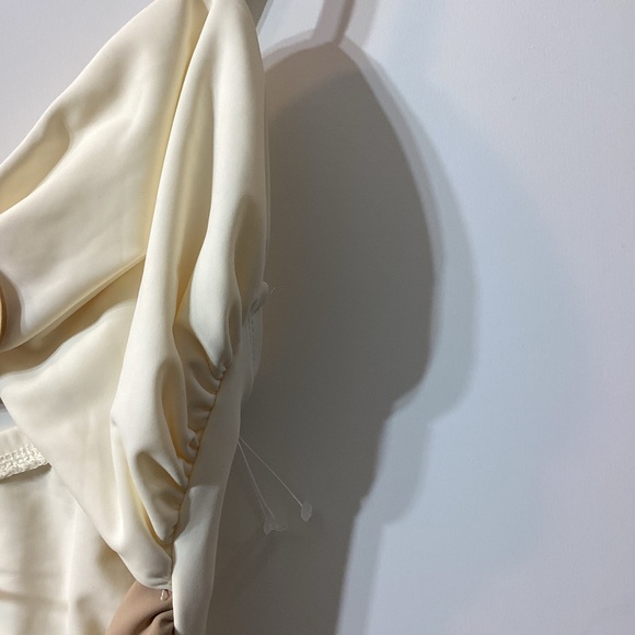 Jluxlabel Ivory Tan Aura Embellished Bodysuit Size S - Picture 6 of 15